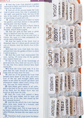 Bible Tabs for Catholic or Other Bibles, 75 Laminated Tabs, Old & New Testament, Bible Journaling Supplies for Women
