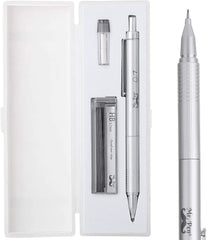 All-Metal Mechanical Pencil with Case, 0.7mm, Gift-Ready