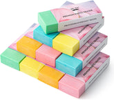 Large School Pencil Eraser (10 Pack) - Bright Colors