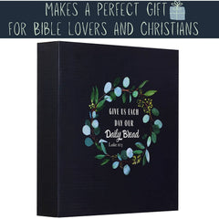 Christian Planner with Floral Cover: 365 Daily Bible & Prayer Journal