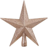 Mr. Pen Glitter Star Tree Topper, 8-Inch Champagne Star for Christmas Tree