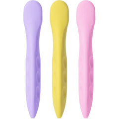 Cute Pen-Shaped Erasers for Kids (3 Pack) with Pastel Grip