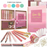 Bible Journaling Kit with No-Bleed Highlighters and Pens, Bible Tabs, and Study Supplies for Women - Perfect Gift Set