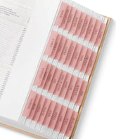 Mr. Pen Bible Tabs - 75 Transparent Pink Laminated Tabs for Women and Men