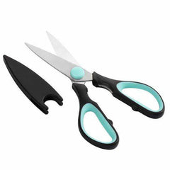 Kitchen Scissors 8 Inch, Stainless Steel Shears, Dishwasher Safe, for Meat and Food Cutting