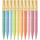 Aesthetic Bible Ballpoint Pens (10-Pack) - Assorted Colors, No-Bleed, Fast-Drying, 0.7mm Fine Point, Square Design