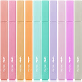 Mr. Pen Aesthetic Highlighters, 10 Pack, Chisel Tip, Candy Colors, Cute Assorted Colors