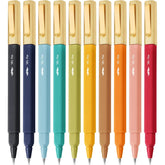 Aesthetic Vintage Pens (10-Pack) - Fast-Dry, No-Smear, No-Bleed Fine Point Ballpoint Pens for Bible Journaling & Note Taking