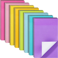 Colorful Large Sticky Notes 3x5 Inch 8 Pads 640 Sheets