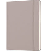 Mr. Pen Dotted Journal Notebook, 5.7"x8.3", 160 Pages, Fabric Hardcover, Brown Bullet Journal