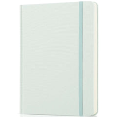 Mr. Pen Dotted Journal Notebook, 5.7" x 8.3", 160 Pages, Fabric Hardcover, Blue Bullet Journal