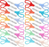 Bulk Kids Scissors 5" (24 Pack) - Blunt Tip, Modern Shades, Ages 4+