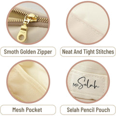 Mr. Pen Pencil Case - Brown Pencil Pouch, Pen Bag, Selah Pen Bag