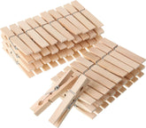 No-Slip Clothespins for Hanging Clothes, 50 Pack, 2.9 Inches