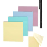 Pastel Transparent Sticky Notes 3x3