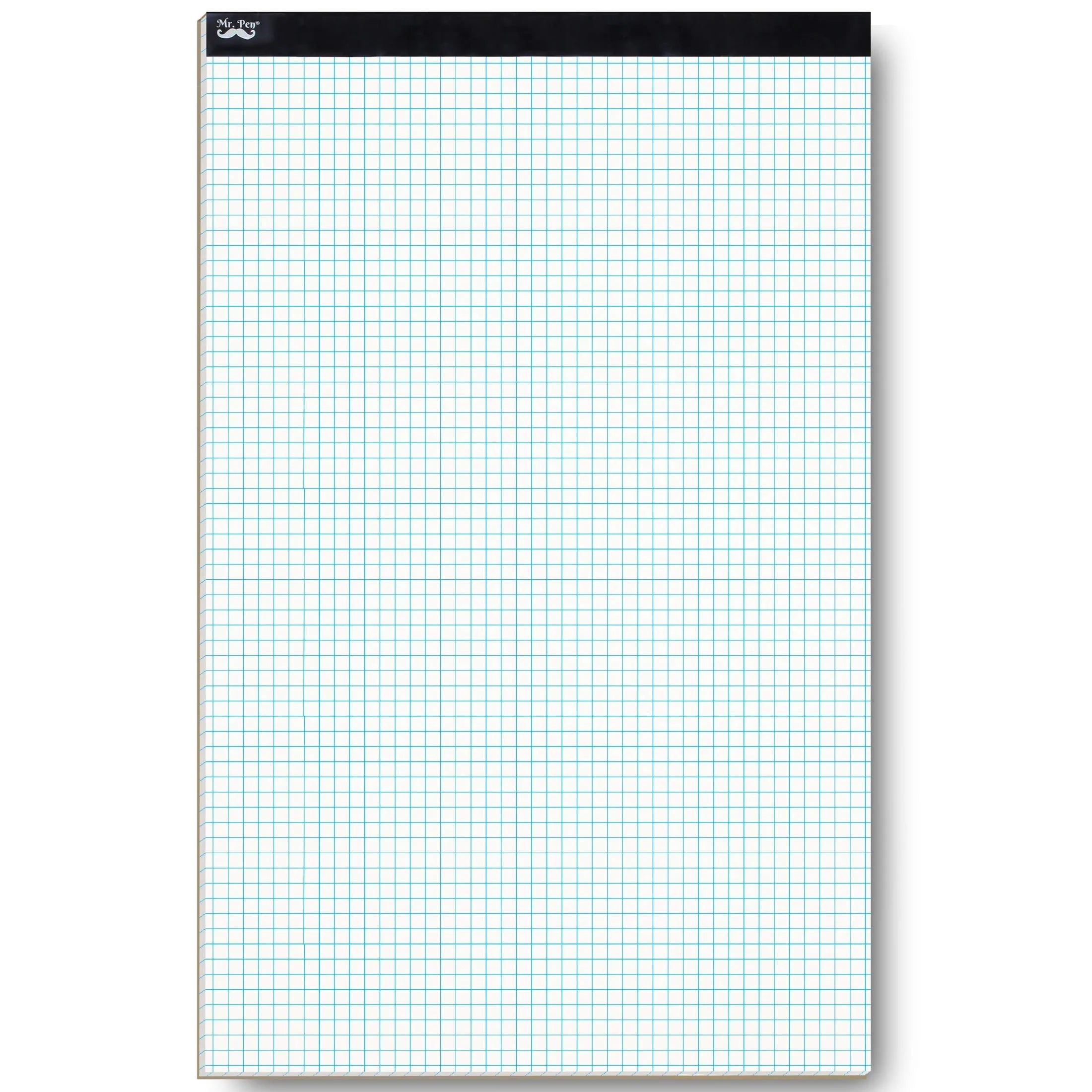 Graph Paper Pad 17x11, 4x4 Grid (4 Squares/Inch), 22 Sheets, White