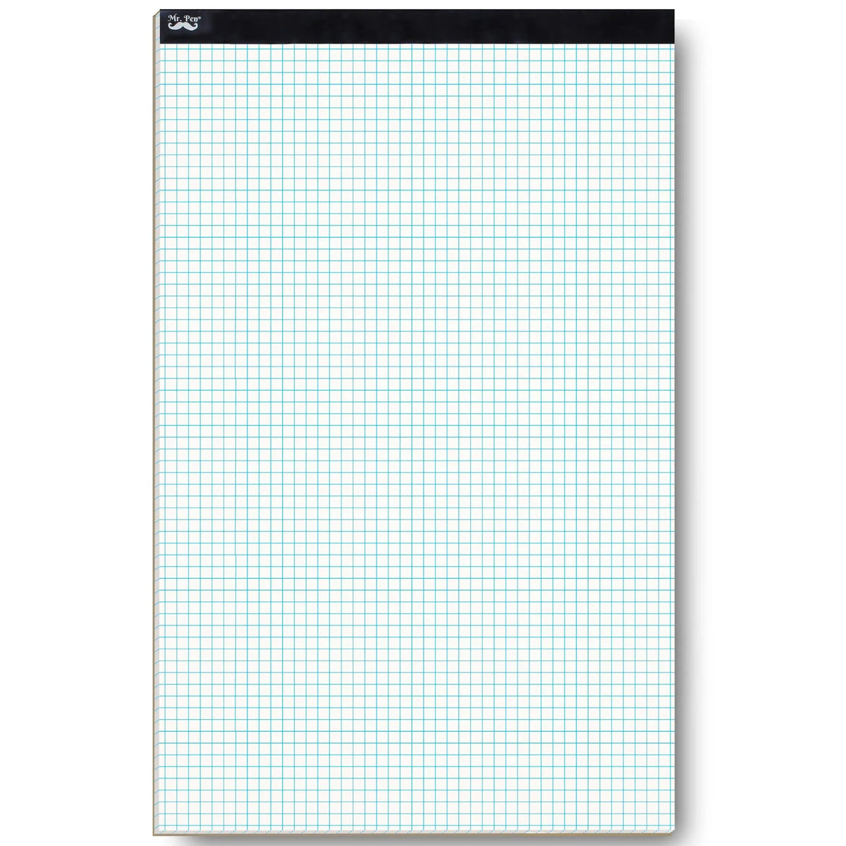 Graph Paper Pad 17x11, 4x4 Grid (4 Squares/Inch), 22 Sheets, White