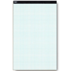 Graph Paper Pad 17x11, 4x4 Grid (4 Squares/Inch), 22 Sheets, White