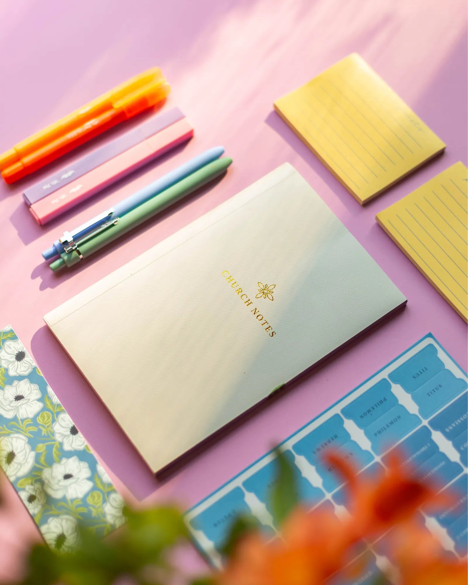 Selah by Mr. Pen - Church Notes Journal with Mini Bible Journaling Kit