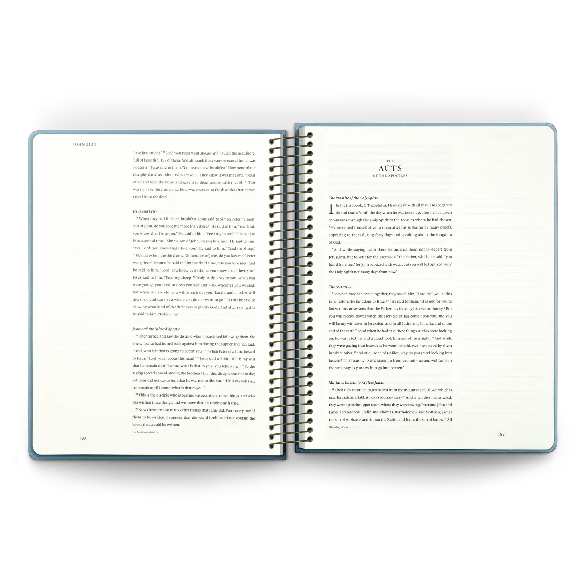 ESV Journaling Bible New Testament, Spiral-Bound Edition