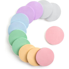 Circle Sticky Notes 2.8 x 2.8, 12 Pads, 720 Sheets, Morandi Colors
