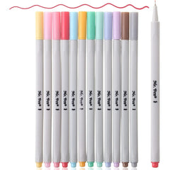 Pastel Fine Point Fineliner Pens - 12 Pack