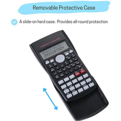Scientific Calculator with 2-Line Display, 240 Functions, and 10+2 Digits