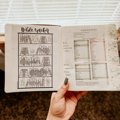 Mr. Pen Bible Reading Tracker Stickers (4-Pack) - 5x7 Matte Finish, Visual Milestone for Bible Journaling, Hand-Designed
