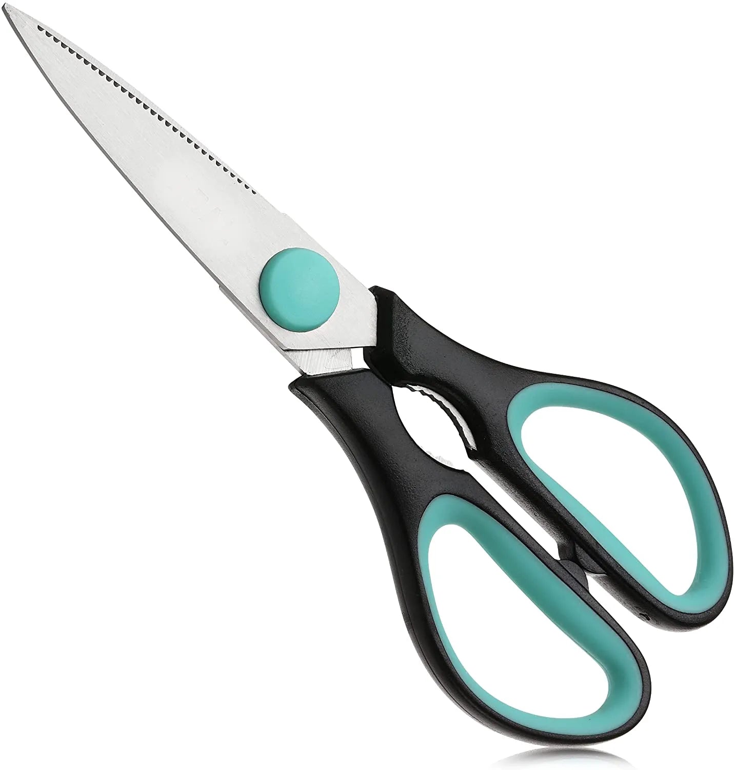 Kitchen Scissors 8 Inch, Stainless Steel Shears, Dishwasher Safe, for Meat and Food Cutting