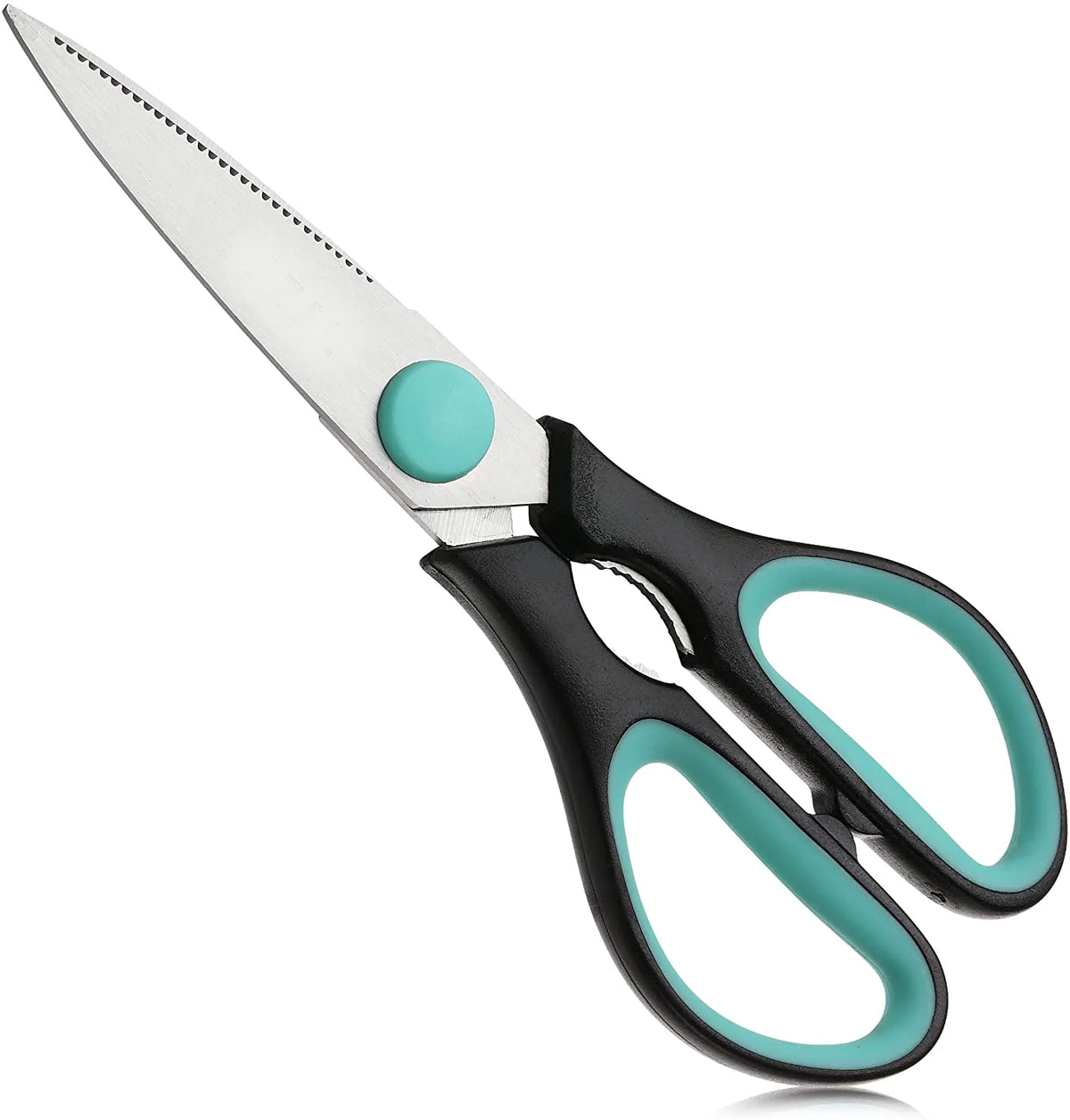Kitchen Scissors 8 Inch, Stainless Steel Shears, Dishwasher Safe, for Meat and Food Cutting