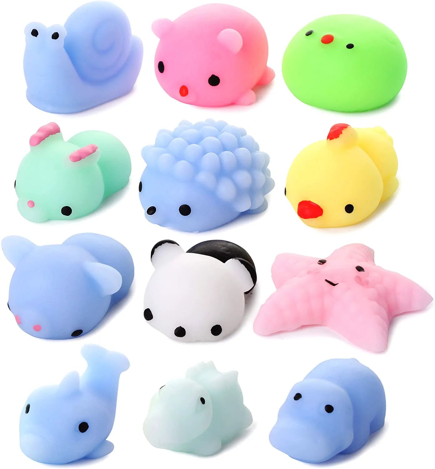 Squishy Toys 12 Pack - Mini Squishies for Party Favors
