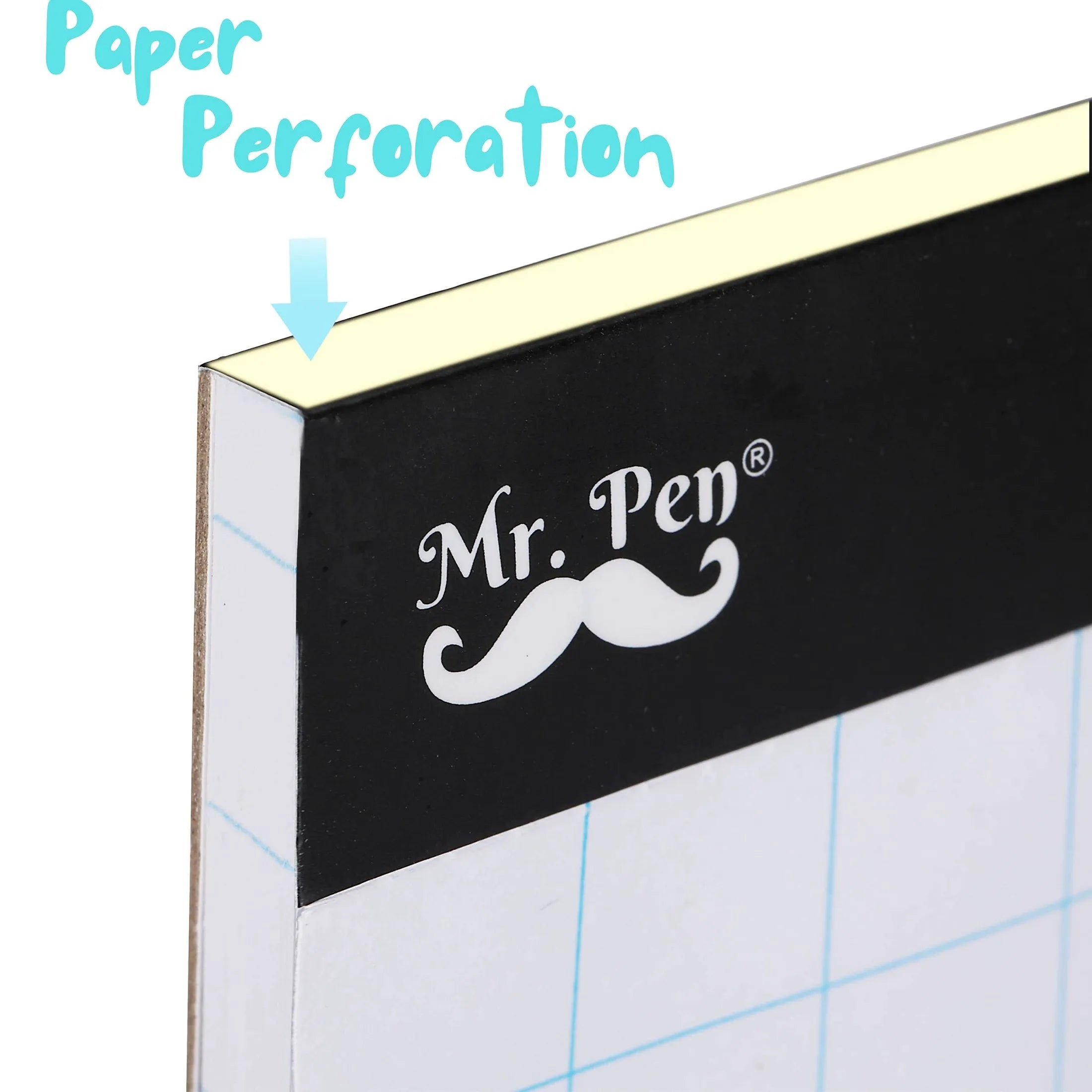 Graph Paper Pad 8.5 x 11, 2x2 Grid, 55 Sheets, Quad Ruled