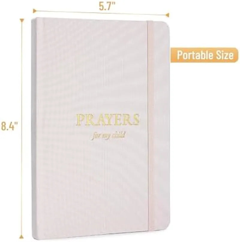 Mr. Pen Prayer Journal for My Child - 8.4"x5.7", 80 Sheets, Pink - Prayer Book for Women, Prayers for My Daughter