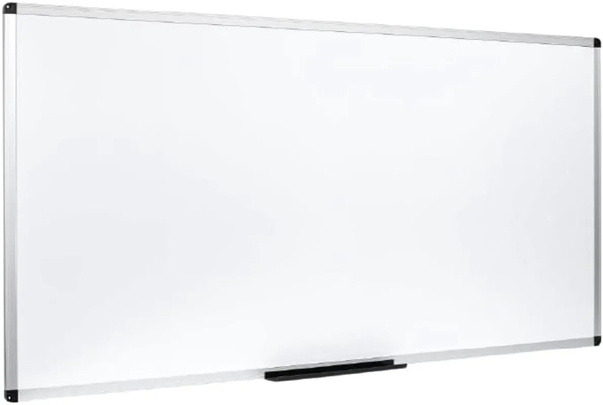 Magnetic Dry Erase Board for Wall, 24" x 48", with Tray