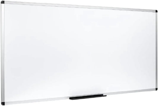 Magnetic Dry Erase Board for Wall, 24" x 48", with Tray