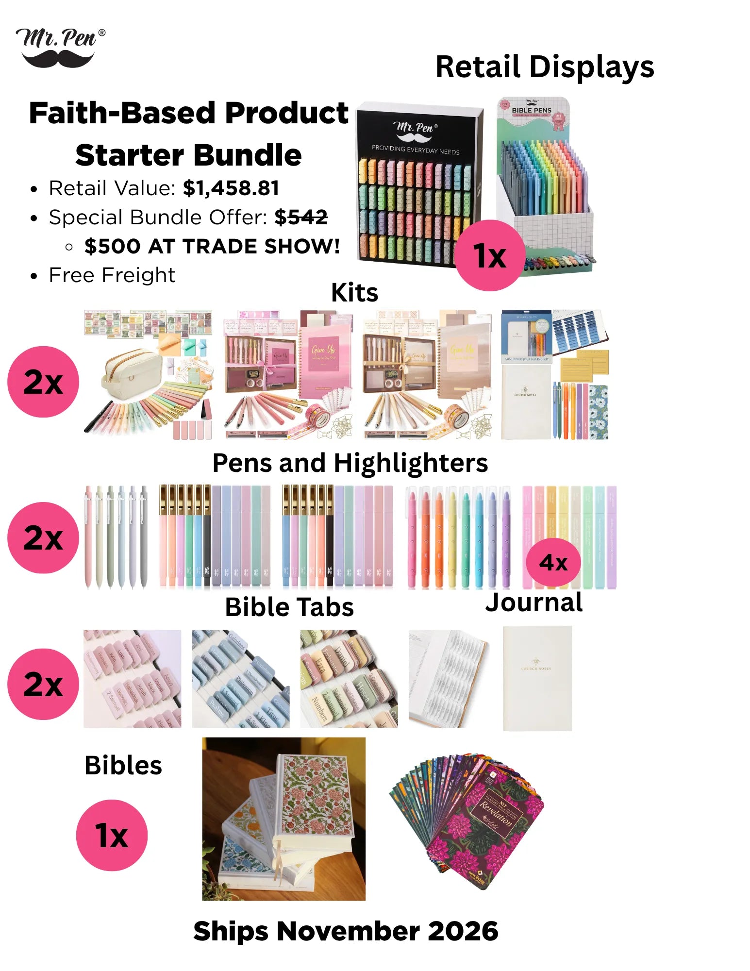 Faith-Based Starter Bundle (Pre-Order)
