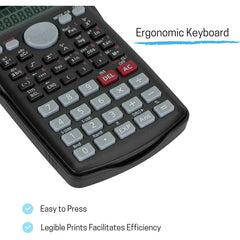 Scientific Calculator with 2-Line Display, 240 Functions, and 10+2 Digits