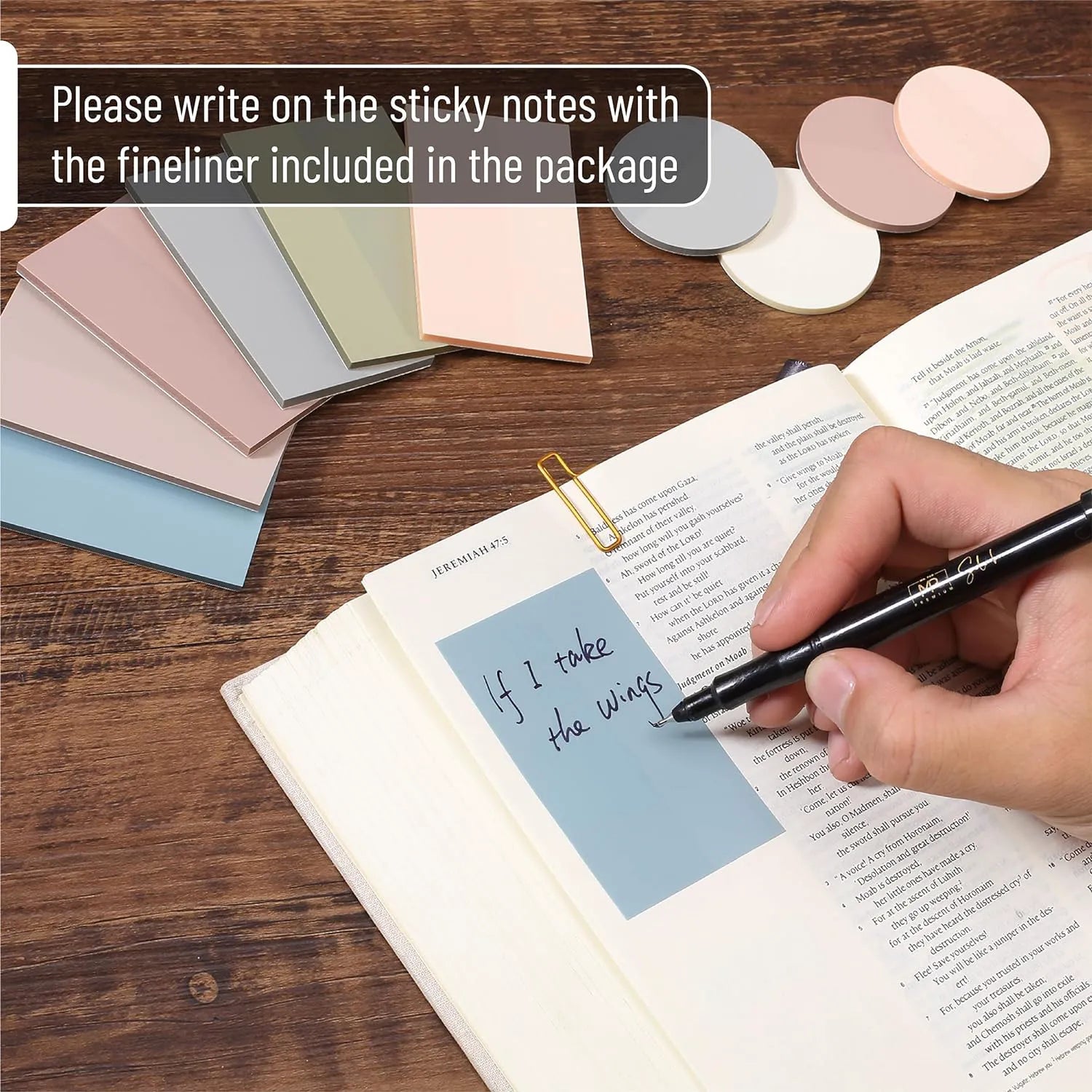 Selah Bible Journaling Kit with No-Bleed Pens, Gel Highlighters, Tabs, Washi Tape & Stickers