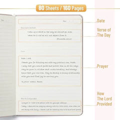 Mr. Pen Prayer Journal for My Child - 8.4"x5.7", 80 Sheets, Pink - Prayer Book for Women, Prayers for My Daughter