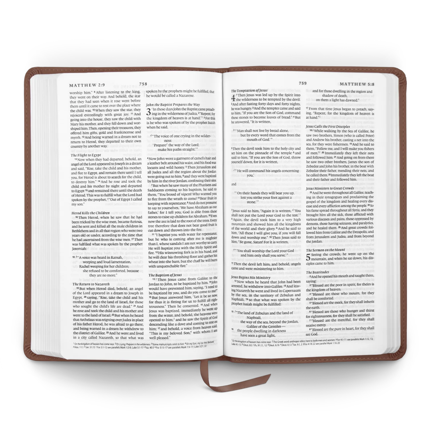 ESV Premium Church Bible, TruTone, Brown
