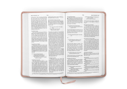 ESV Premium Church Bible, TruTone, Blush Rose