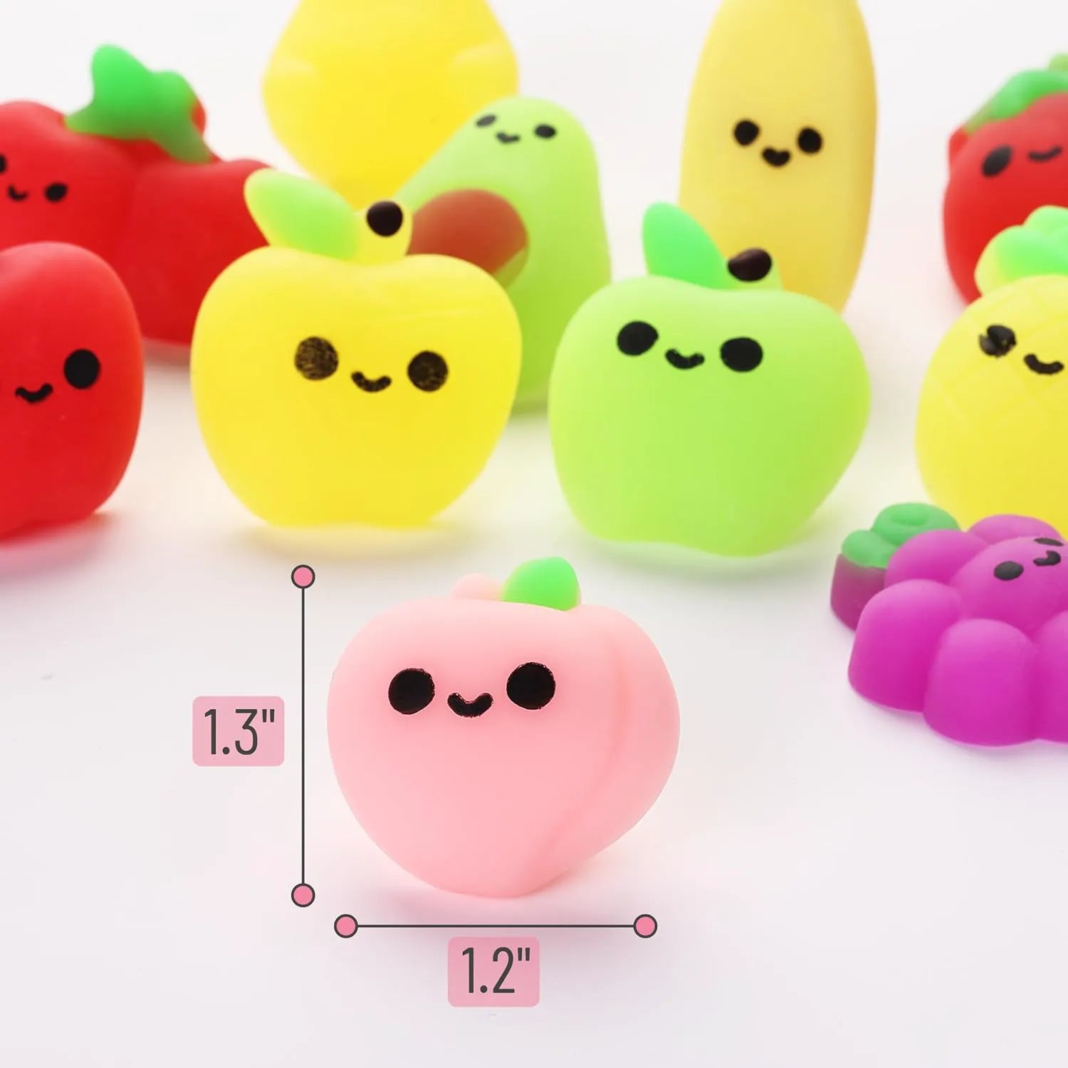 12 Pack Mini Squishy Animals Toys - Perfect Party Favors
