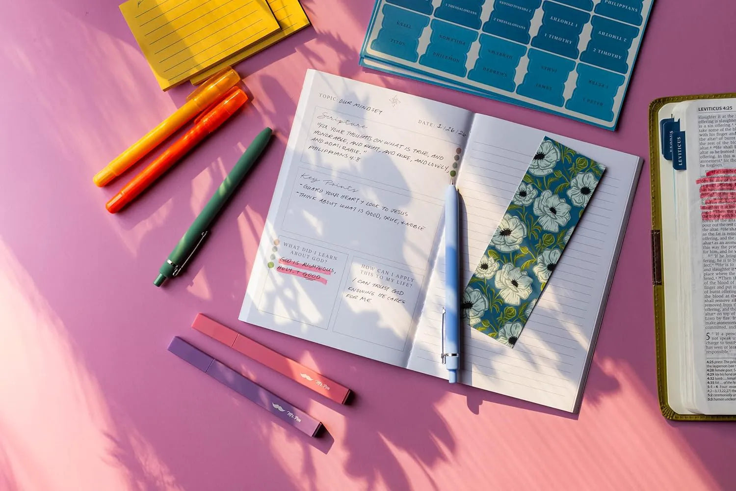 Mini Bible Journaling Kit with Church Notes Journal