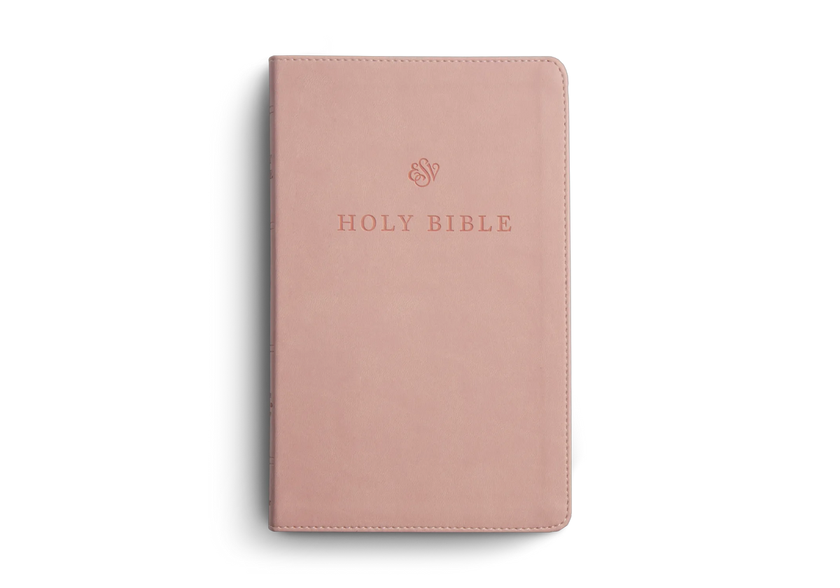 ESV Premium Church Bible, TruTone, Blush Rose