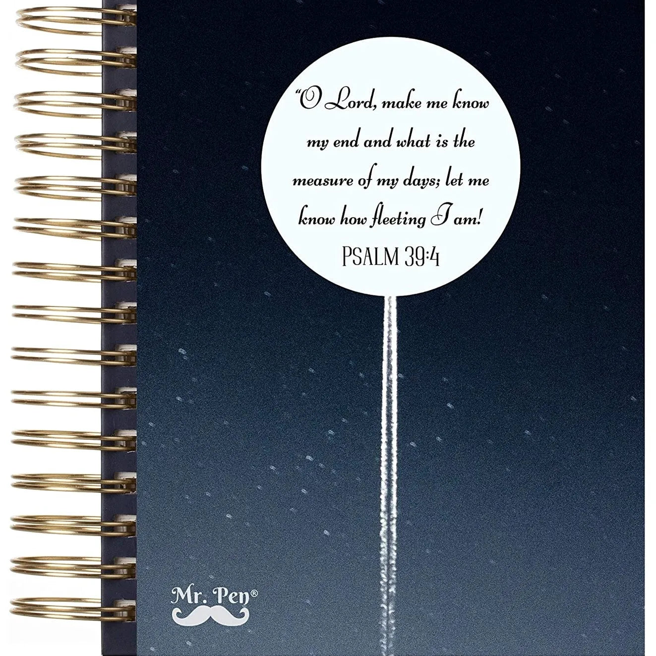 Christian Planner with Floral Cover: 365 Daily Bible & Prayer Journal