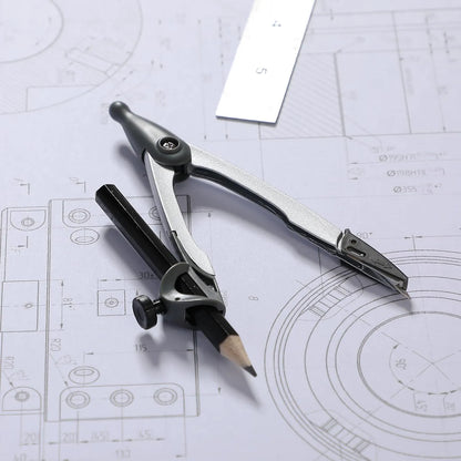 Geometry Compass with Pencil, Draw Circles Up to 9 Inches