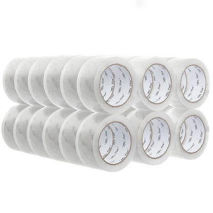 Bulk Clear Packing Tape 36 Pack, 2" Wide, 60 Yards, Shipping Tape