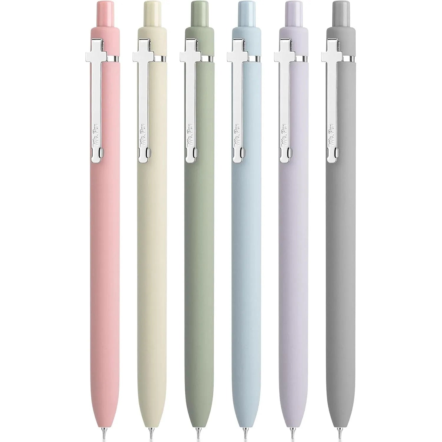 Cross Clip Bible Journaling Pens (6-Pack)