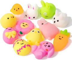 Easter Mochi Squishy Toys (12 Pack) - Cute Easter Designs