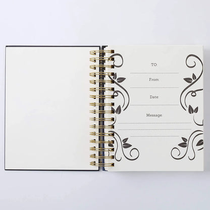 Christian Planner with Floral Cover: 365 Daily Bible & Prayer Journal